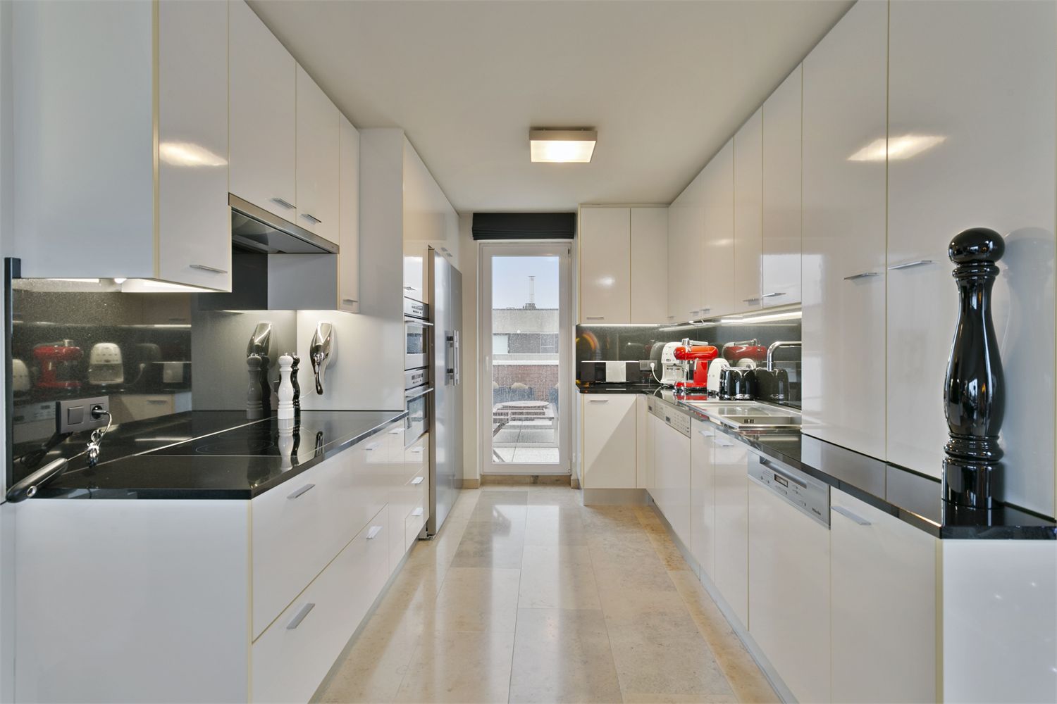 Dakappartement te koop. 