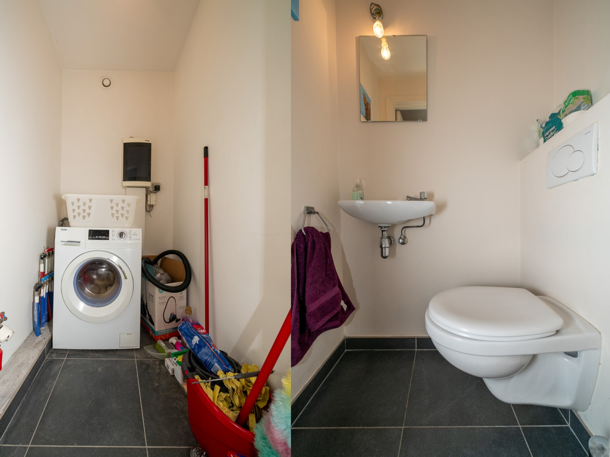 Recent 1-kamer appartement met terras, staanplaats, kelder 