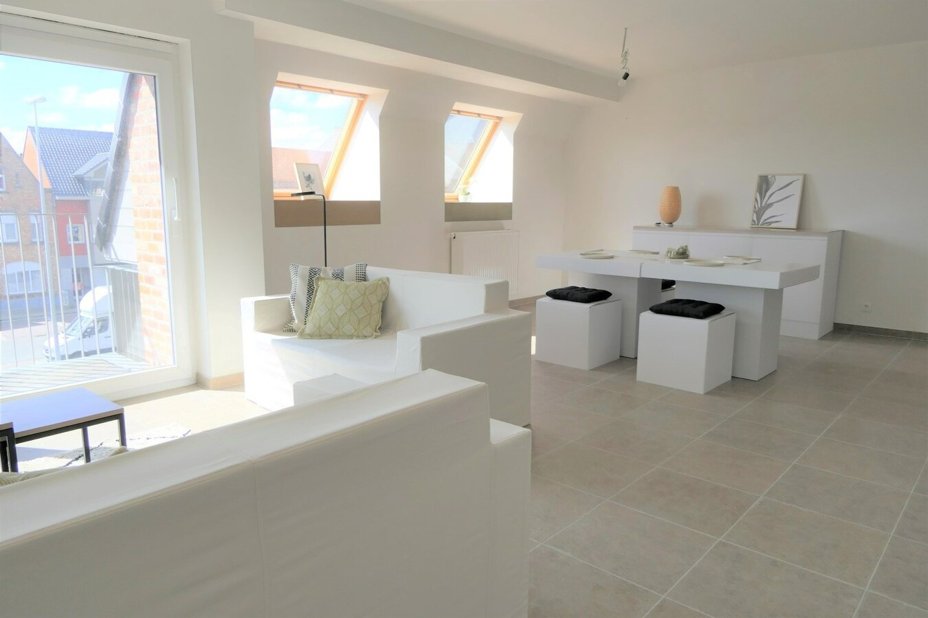 Ruim duplex-appartement met 3 slaapkamers 