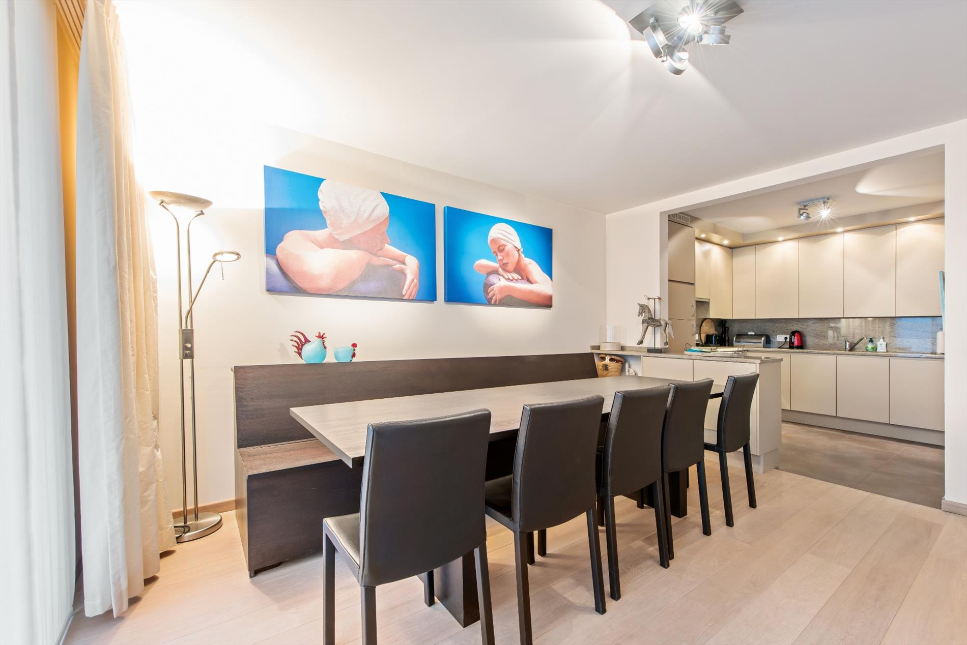 Instapklaar bemeubeld 3 slaapkamer appartement met terras 