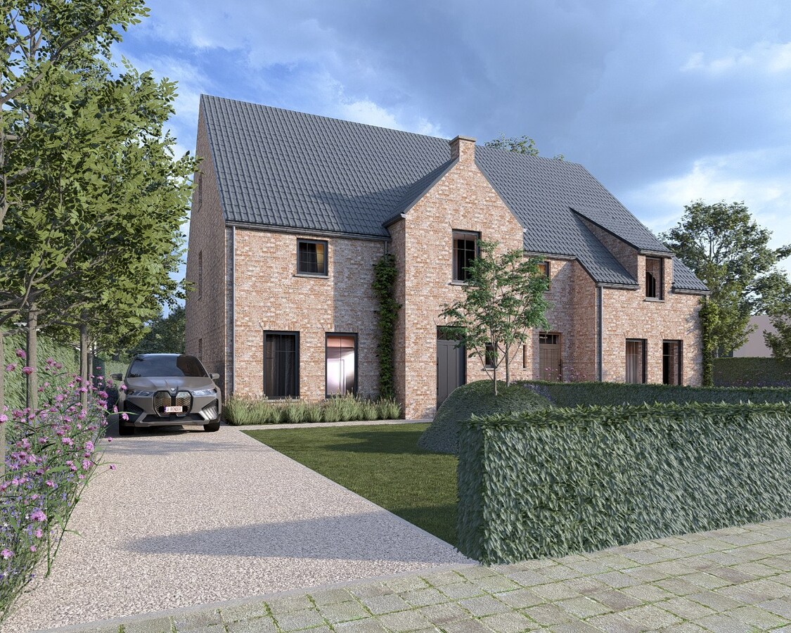 BEN-nieuwbouwwoning (CASCO) op een perceel van 04a70ca op een rustige locatie te Neeroeteren! 