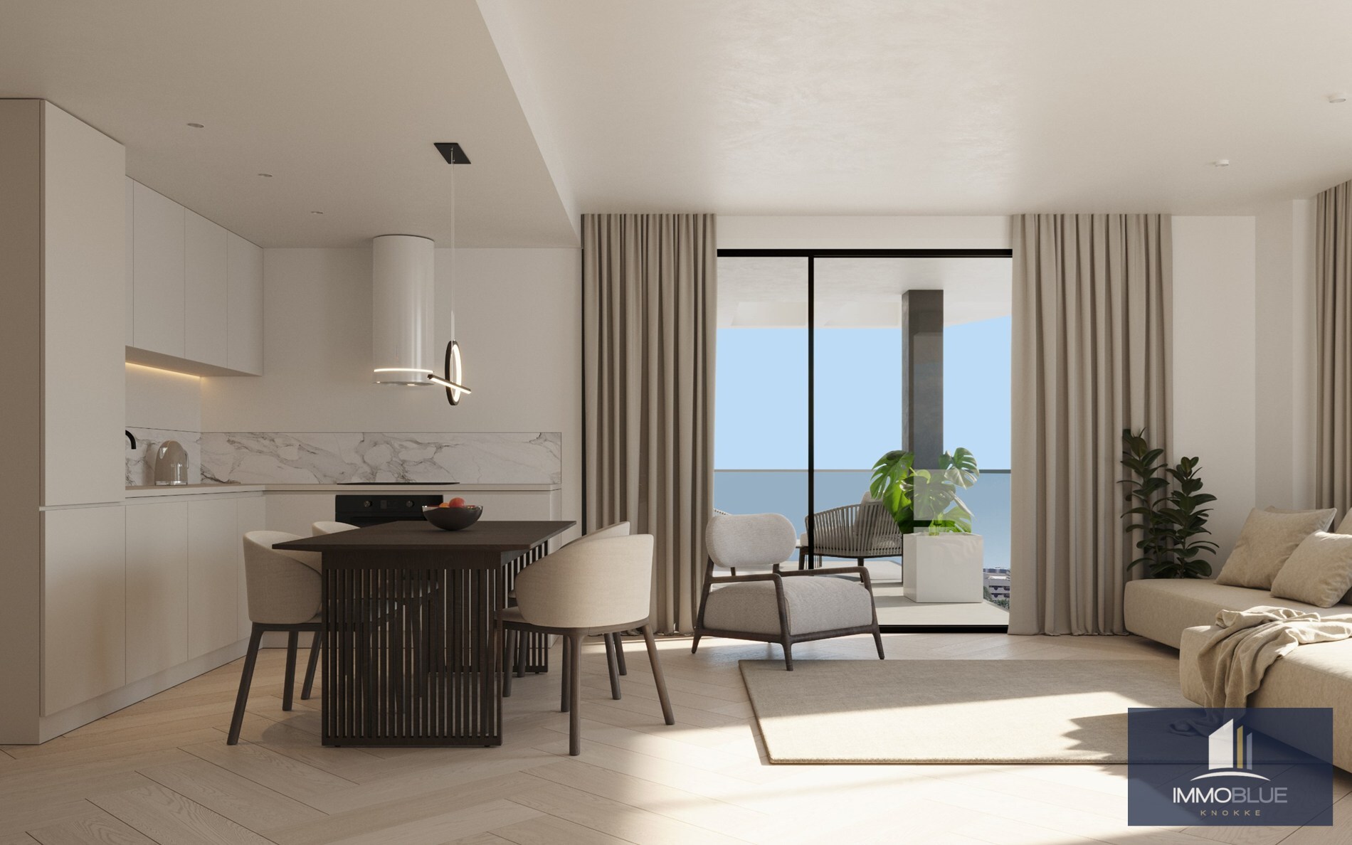 Stijlvol appartement vlakbij strand en stad in Calpe 