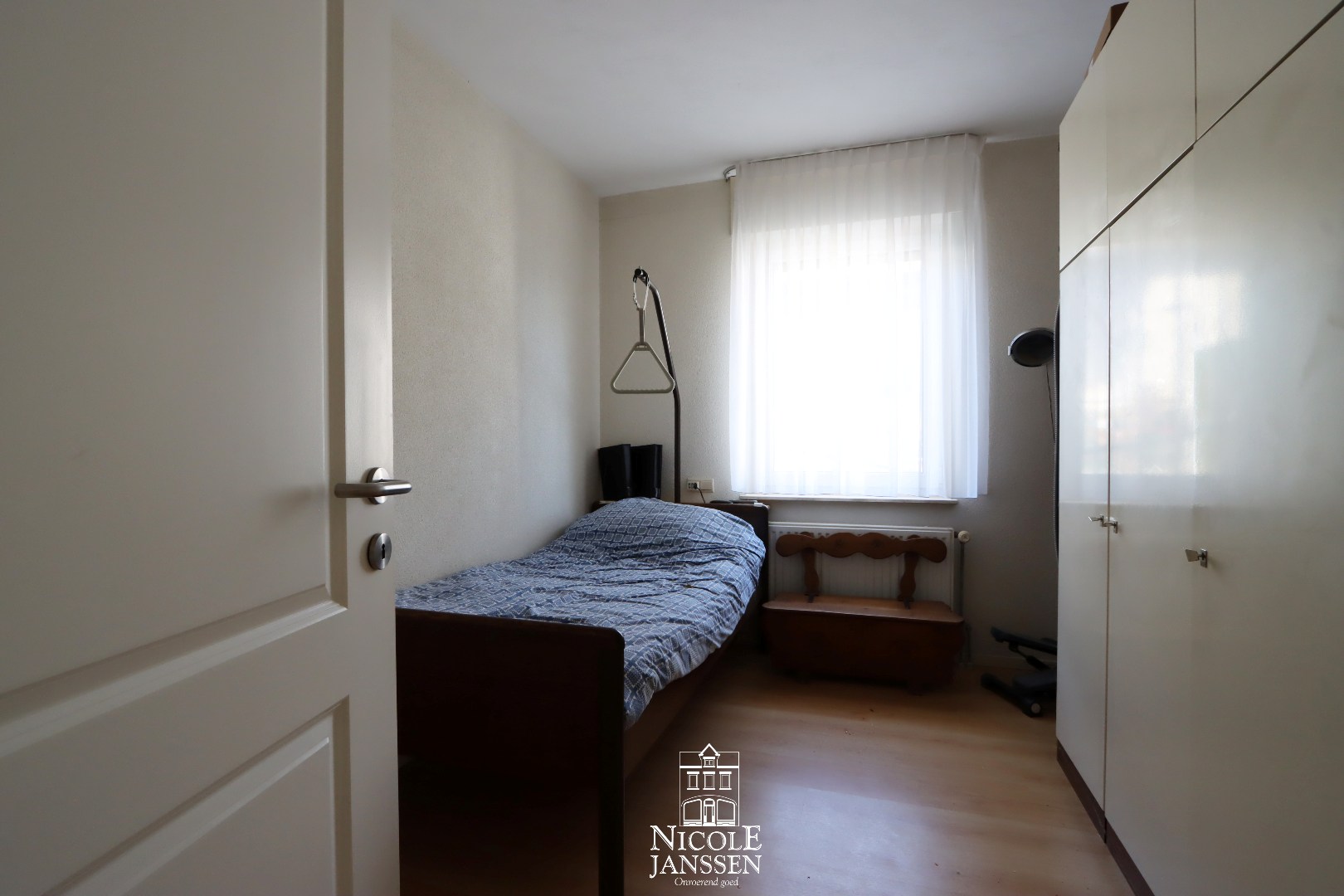 Tweede slaapkamer op het gelijkvloers 