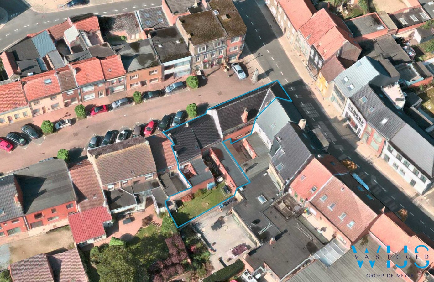 Projectgrond van 410 m² in het centrum van Assenede! 