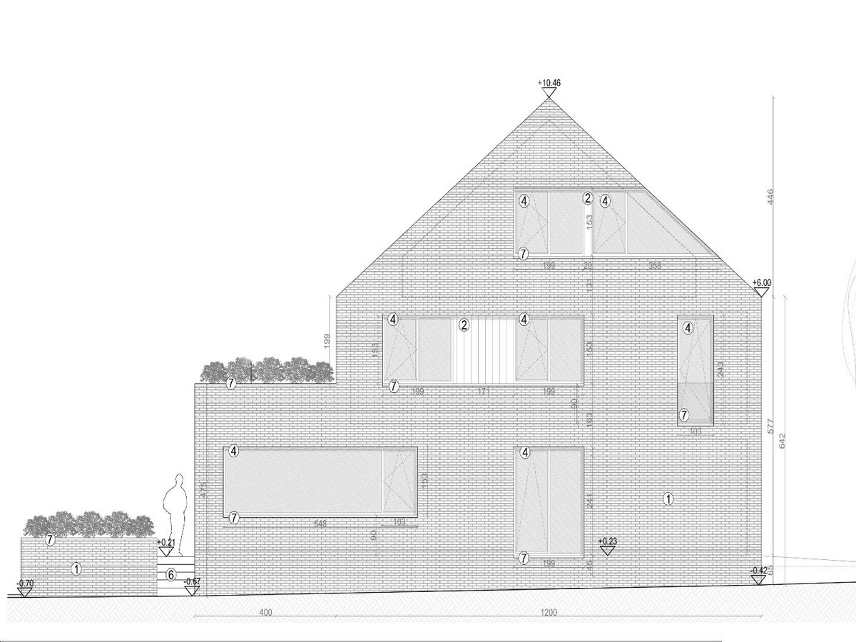 Ruime CASCO BEN-woning op goede locatie te Erondegem 