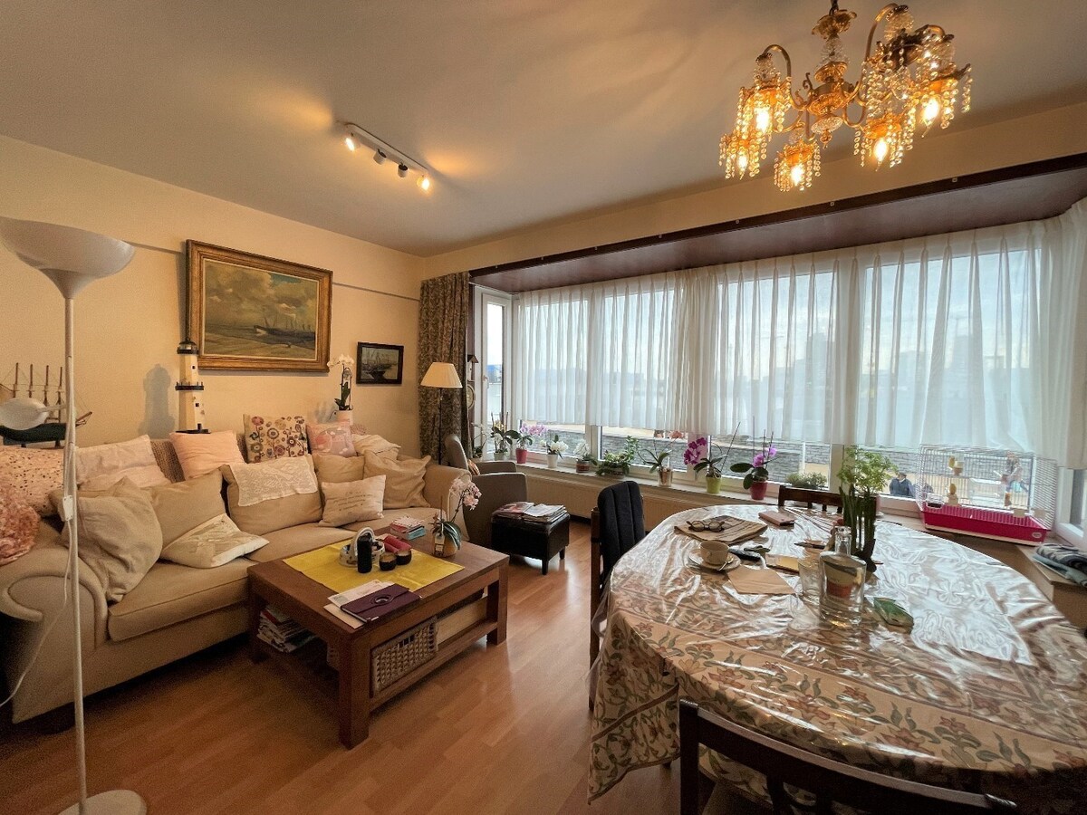 Appartement met één slaapkamer op een uiterst optimale ligging, Visserskaai (centrum Oostende) 