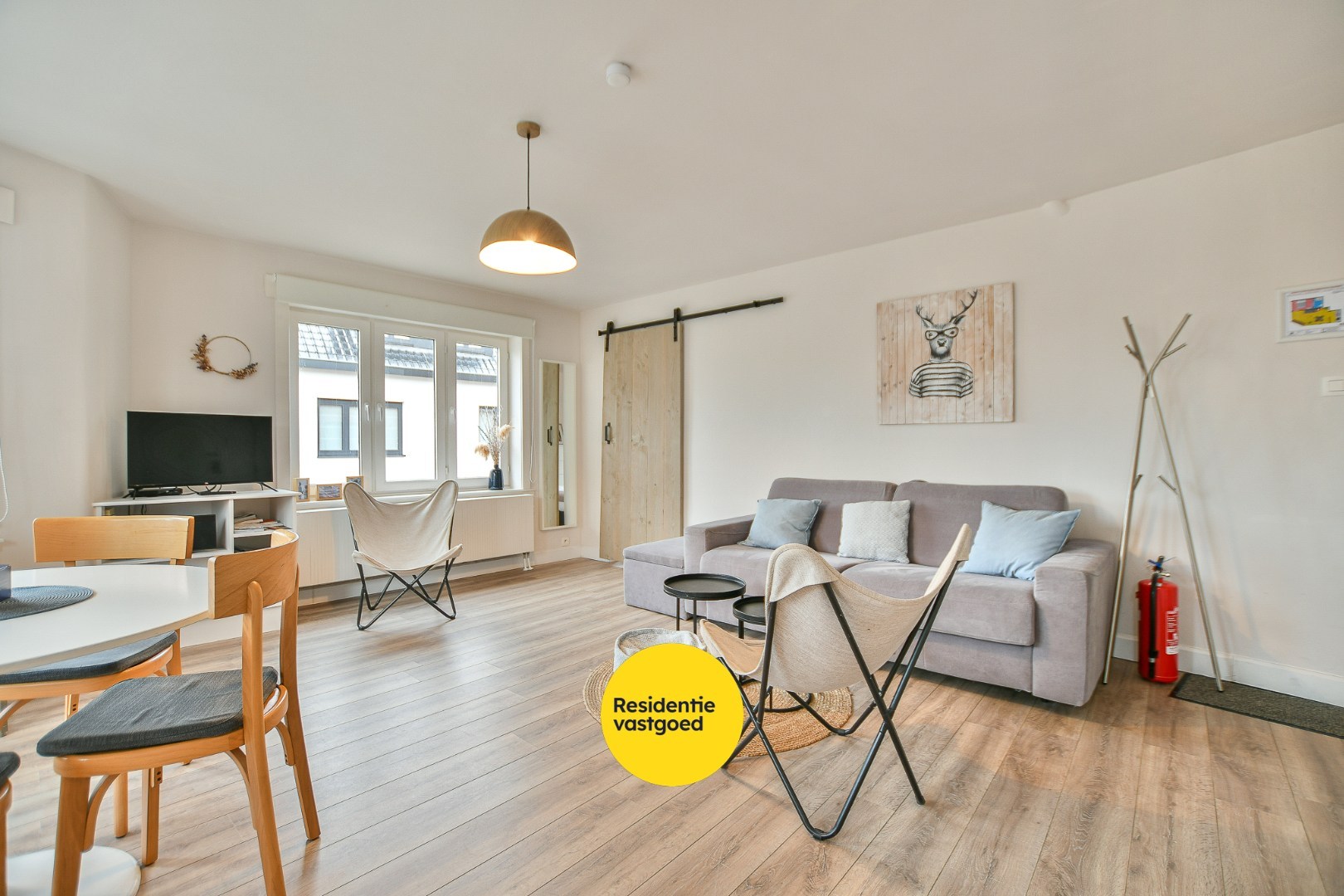 Lichtrijk éénslaapkamerappartement nabij centrum en bos in De Haan 