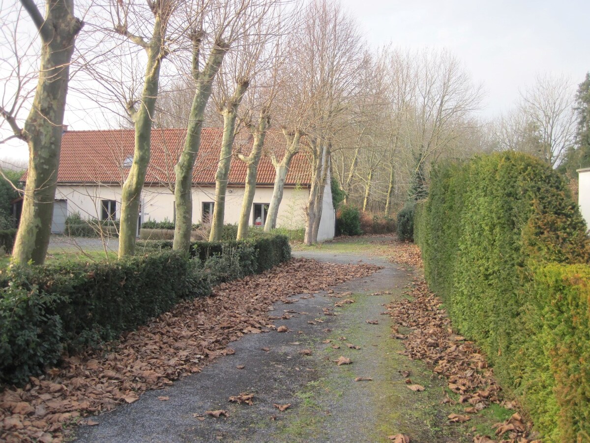 Ruim, landelijk wonen in t groene Melsen. 