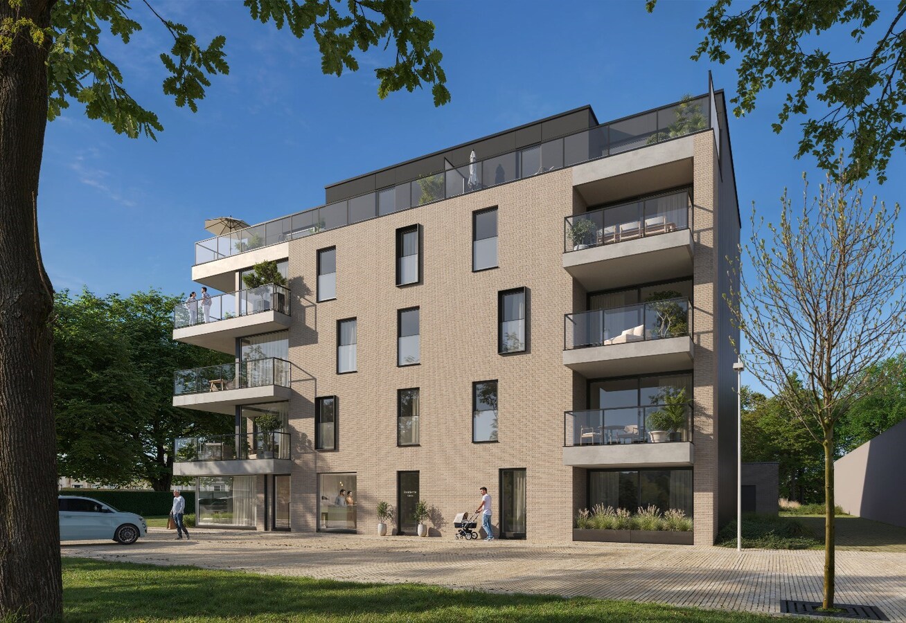 Nieuwbouw appartement op de Markt van Houthulst! 6% btw mogelijk 