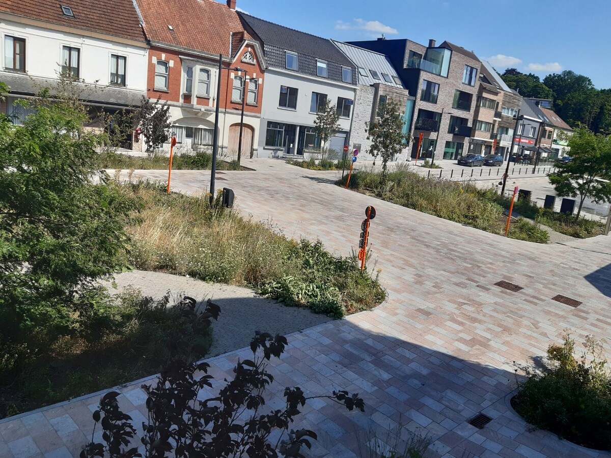 Aangenaam wonen op de Markt. 