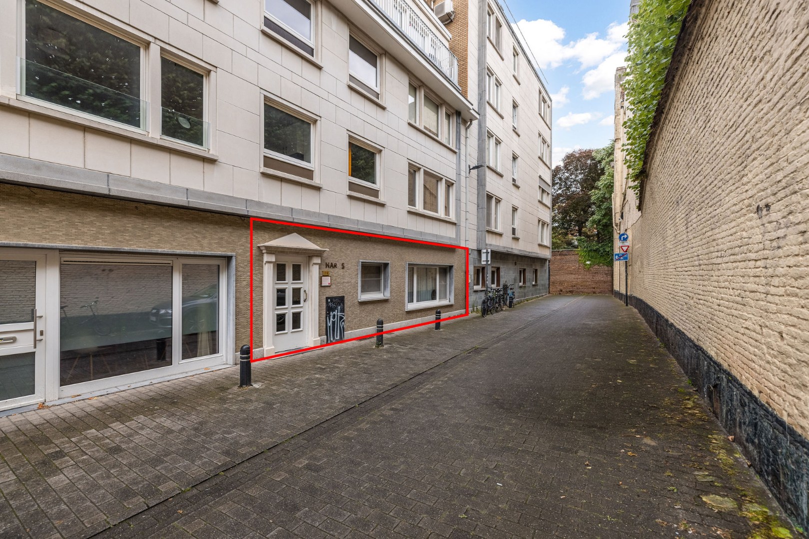 Gelijkvloers appartement in hartje Gent 