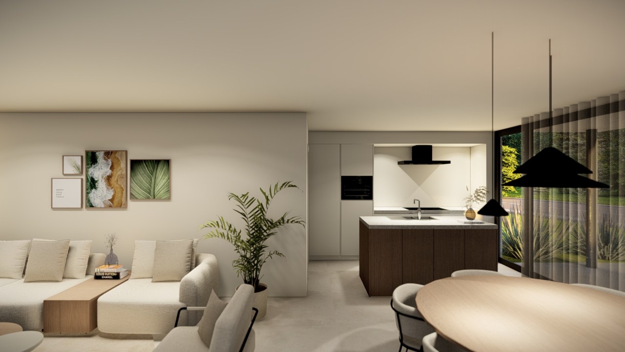 Duplex-appartement met 3 slpk. en ruim terras in Mol-Sluis 