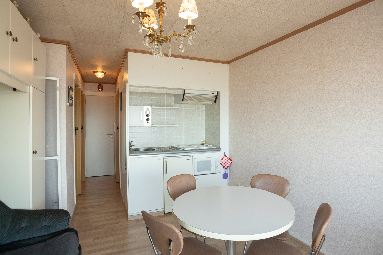 Rustig gelegen appartement, fenomenaal zeezicht, met 1 slaapkamer 