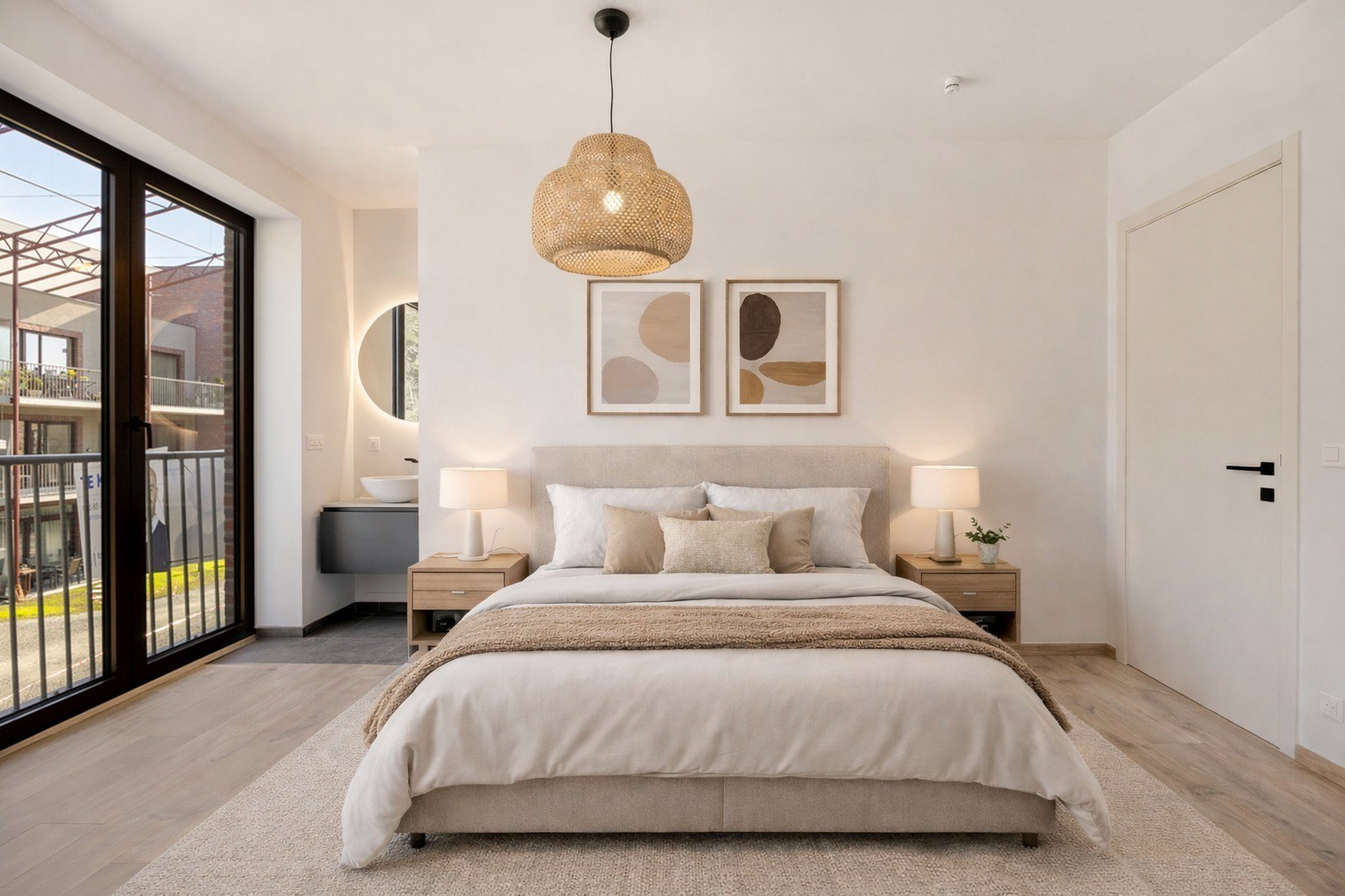 Instapklare woning met zeer goede afwerking, 3 slaapkamers, 3 badkamers, tuin, terras en autostaanplaats in het centrum van Tienen – EPC 27 kWh/m² - bewoonbare opp. 172 m² 