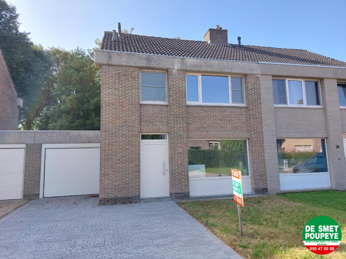 Instapklare halfopen woning 