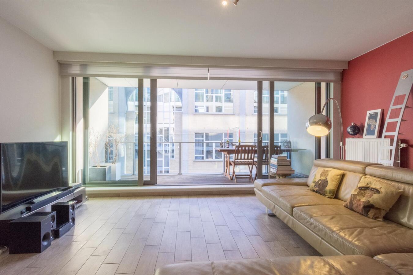 Lichtrijke leefruimte van 44 vierkante meter