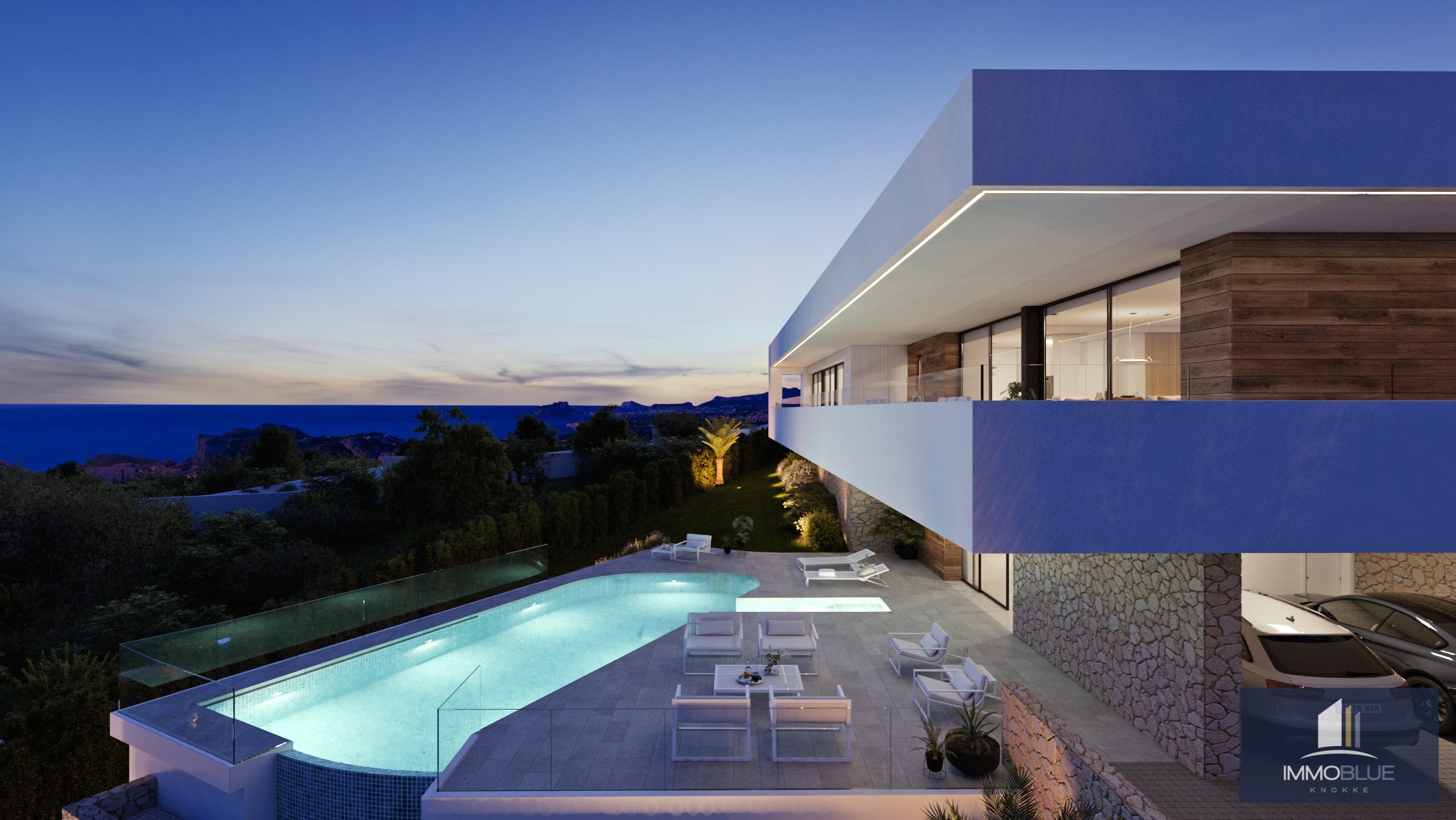 Villa Brisa del Mar : Vie Contemporaine avec Vue sur Mer. 