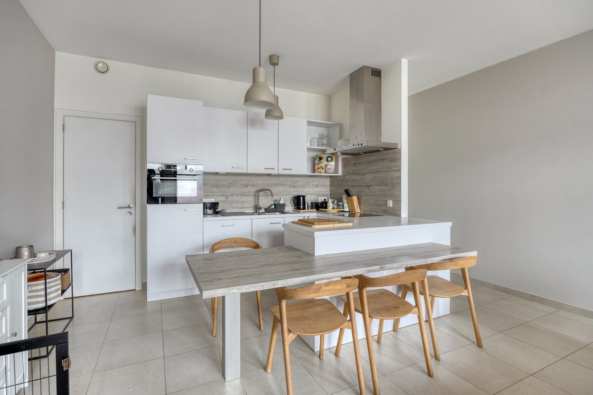 Modern appartement met terras in Evere - label B+ 