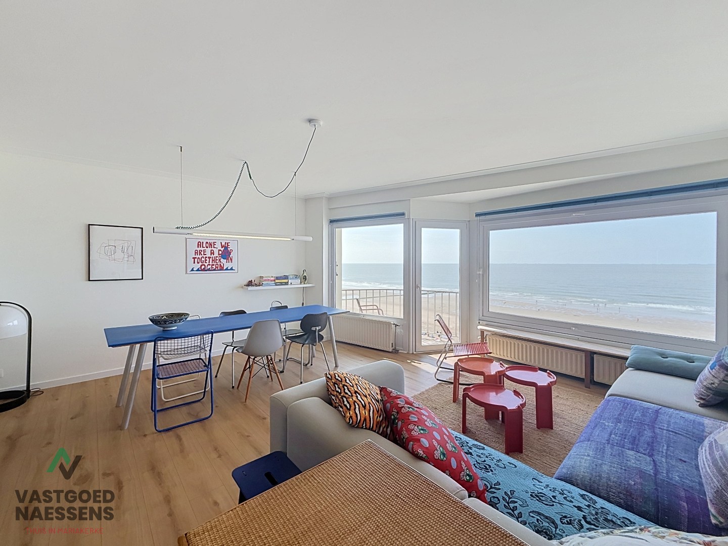 Prêt à emménager - Appartement 2 chambres - Terrasse - Vue imprenable sur la mer 