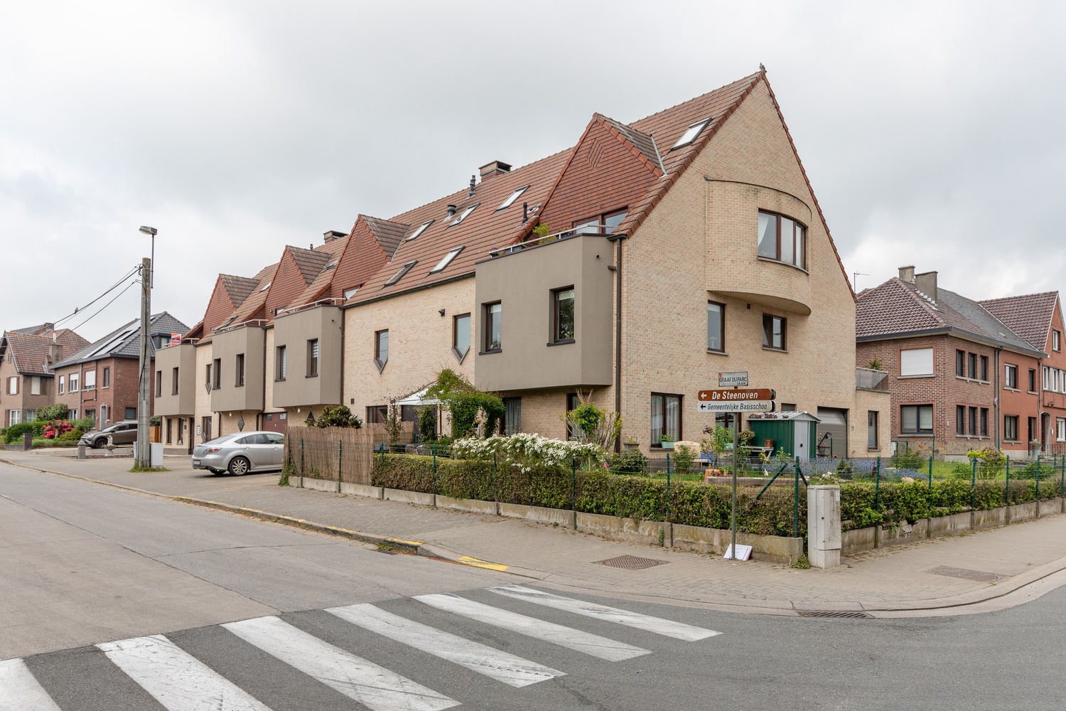 Duplex van 90m², 3 slaapkamers en garage, hartje Herzele 