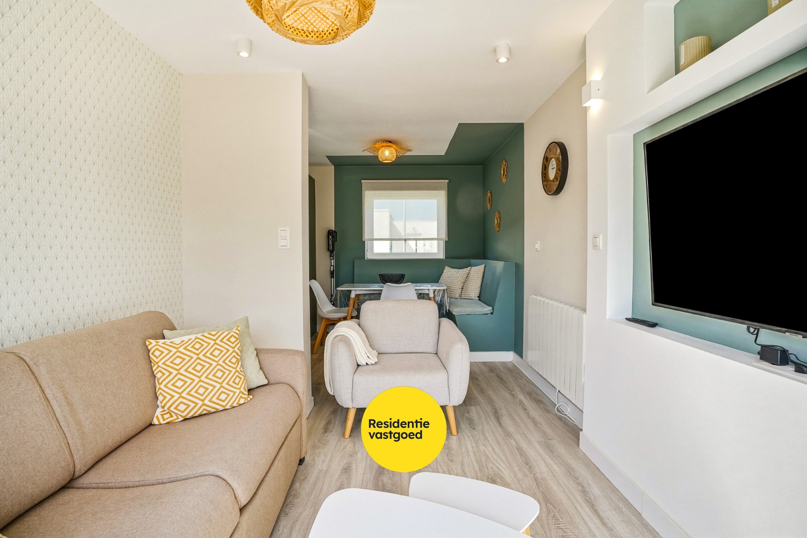Recent gerenoveerde vakantiewoning (type bungalow) met 2 slaapkamers te Koksijde. 