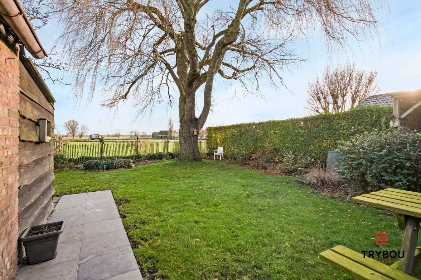 🏡 Ruime kangoeroewoning met prachtig tuinzicht in Klerkenstraat 31 – Kortemark - na isolatie dak is EPC D bereikt. 