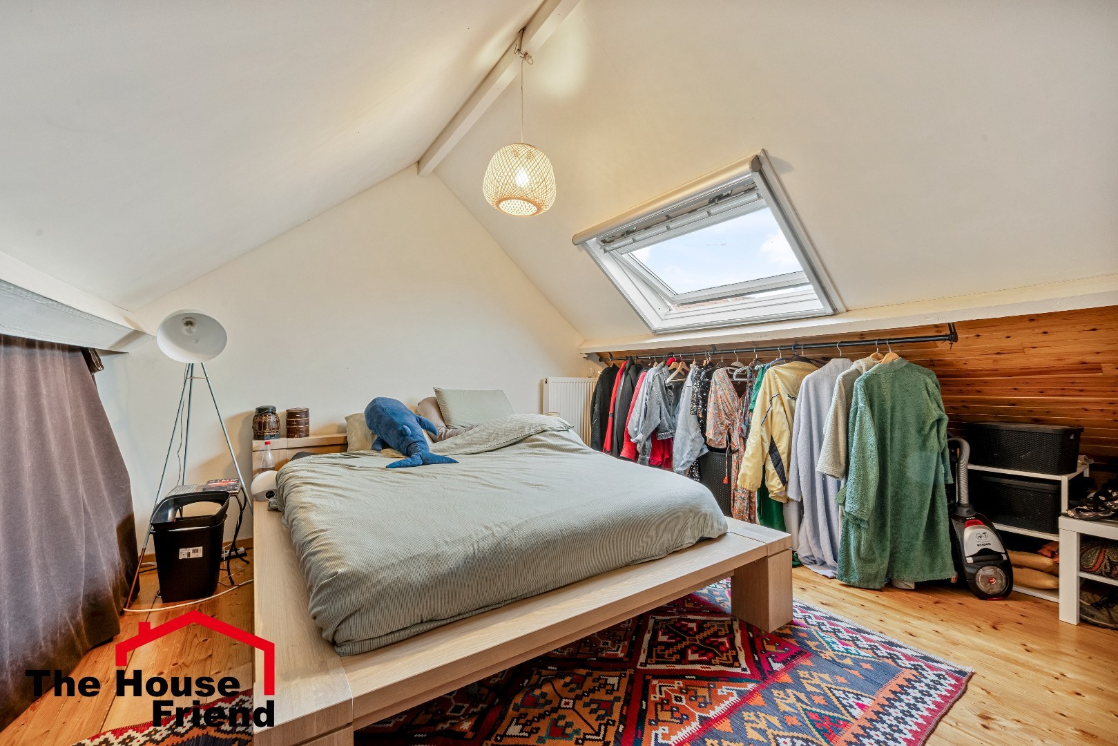 Zolderverdiep : slaapkamer 3