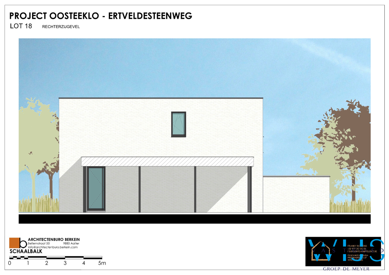 Prachtige nieuwbouwwoning te Oosteeklo ! 