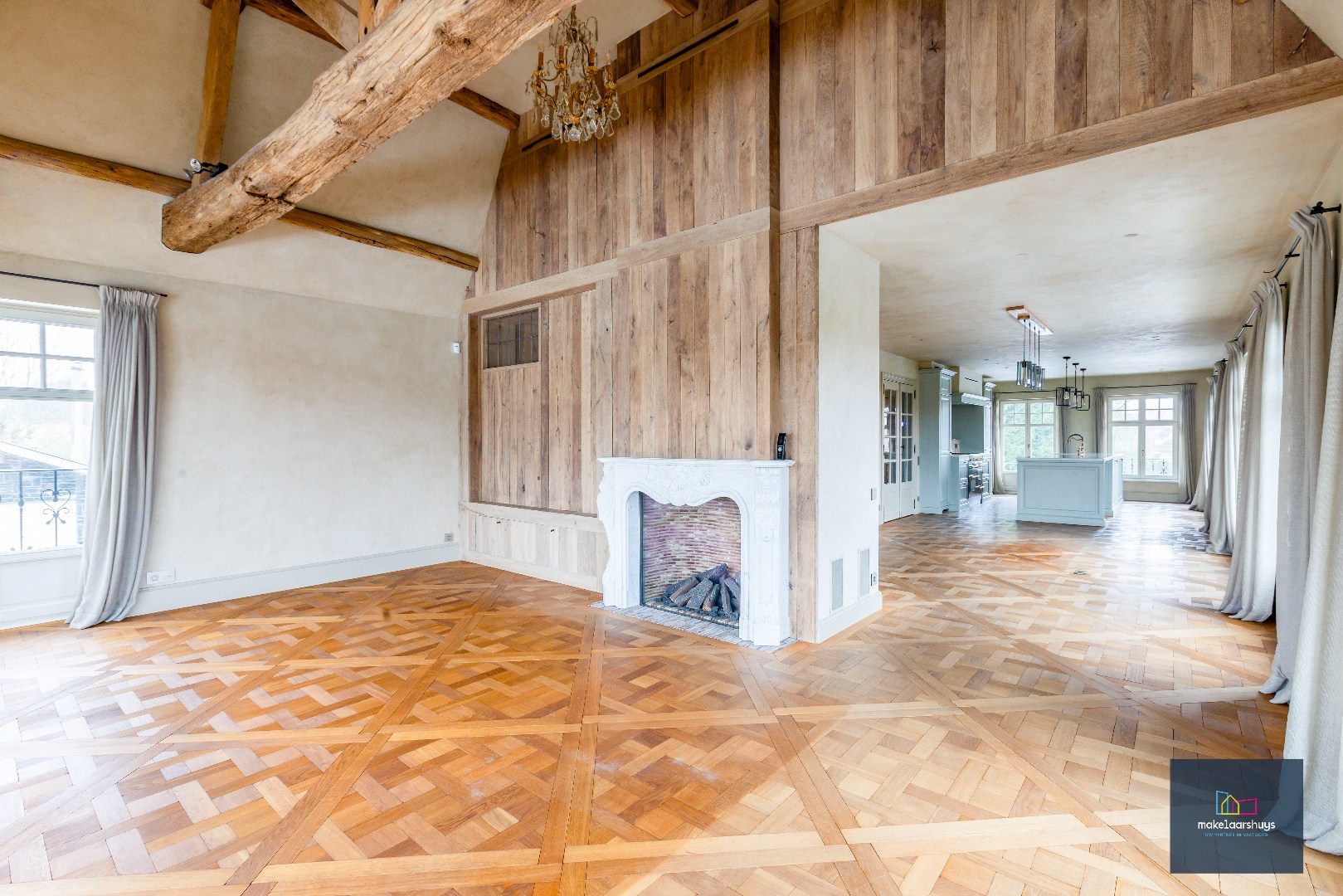 Exclusieve Franse manoir villa met bijhuis aan de Leie 