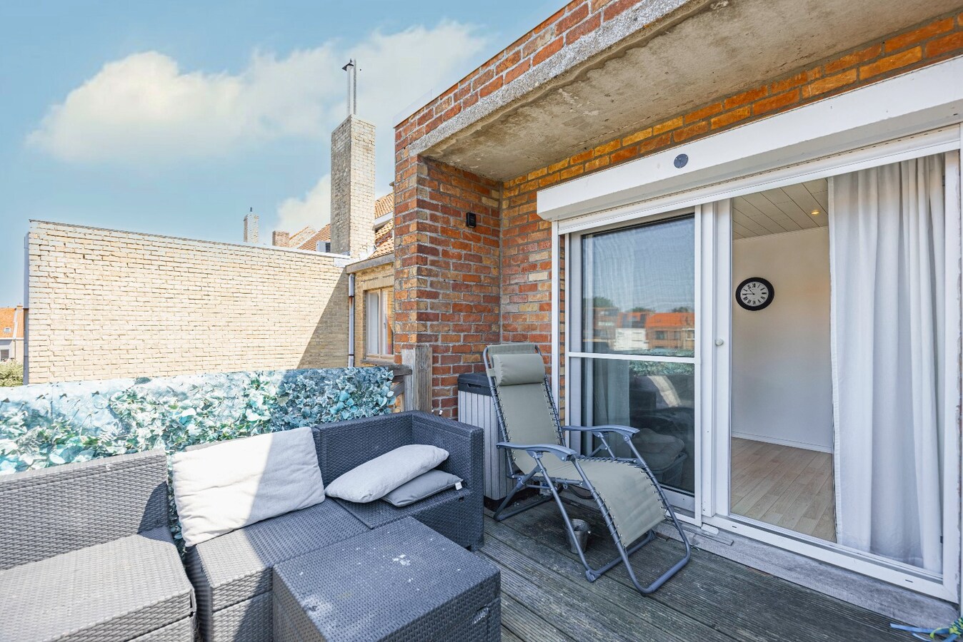 Ruim en energiezuinig appartement met 3 slaapkamers, ruim terras en privatief tuingebruik 