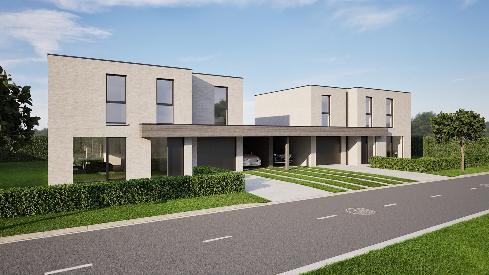 Nieuwbouwwoning op 416 m² – volledig naar eigen smaak af te werken 
