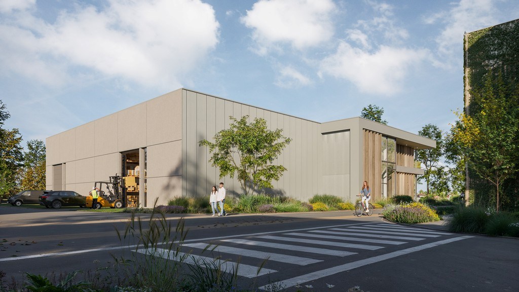 Nieuwbouw loodsen te koop in fase II Cesar Busines Park Bornem