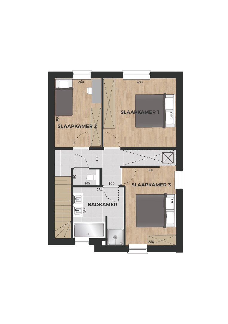 Halfvrijstaande BEN-woning in landelijke stijl op 3 a 82 ca (LOT 1). 