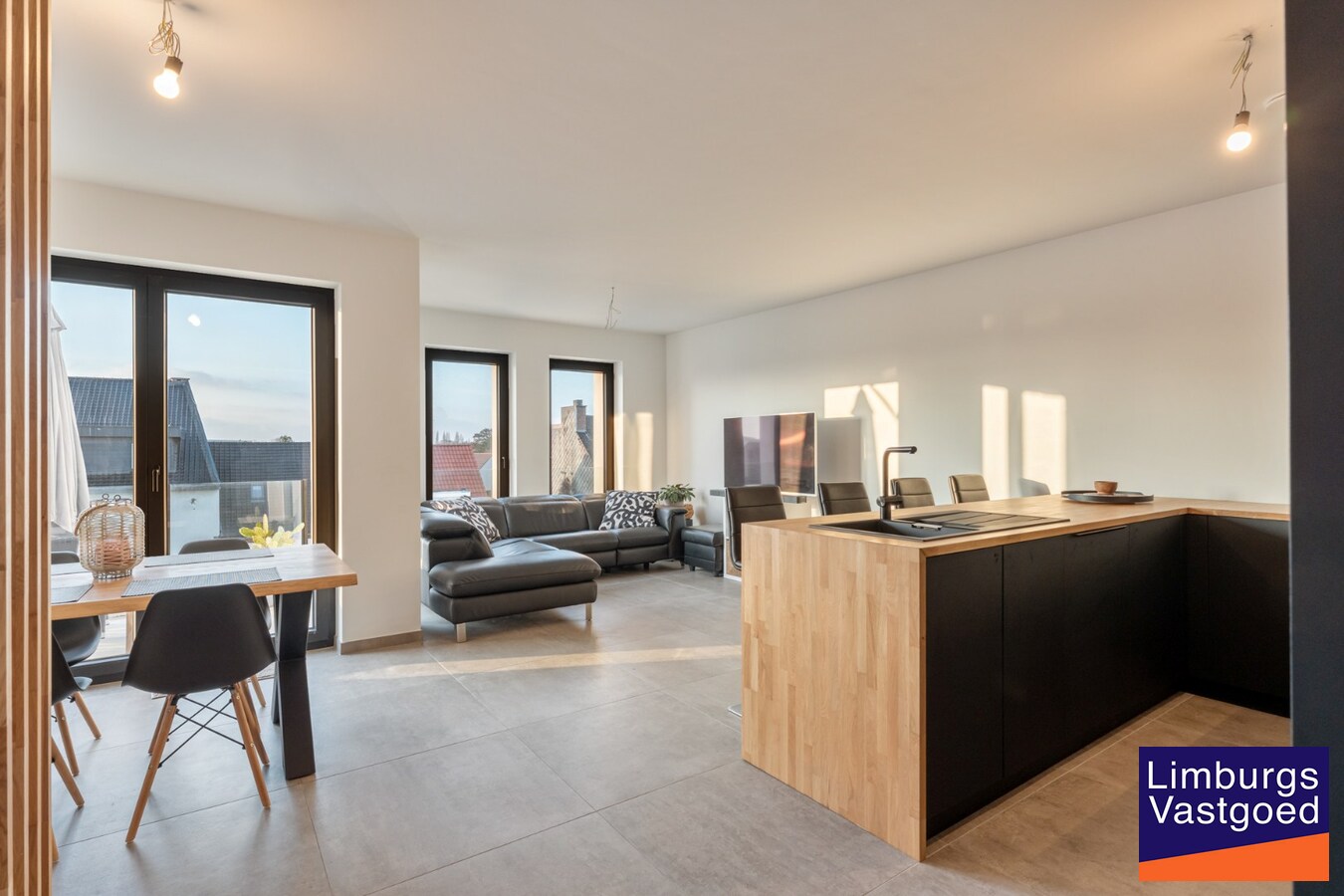 Energiezuinig 3 slpk penthouse, 122m² + terras, 2 parkings en berging 