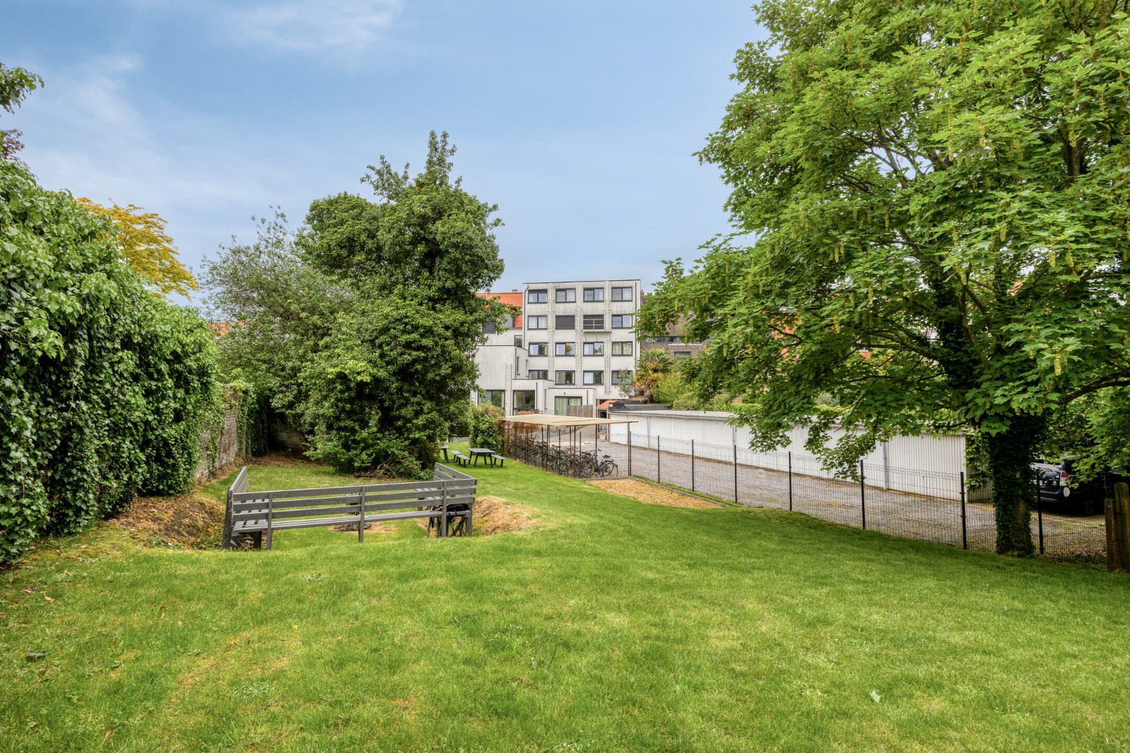 Studentenkamer van 21,53m² in prachtig gerenoveerd en ruime residentie met tuin in Leuven - EPC A 