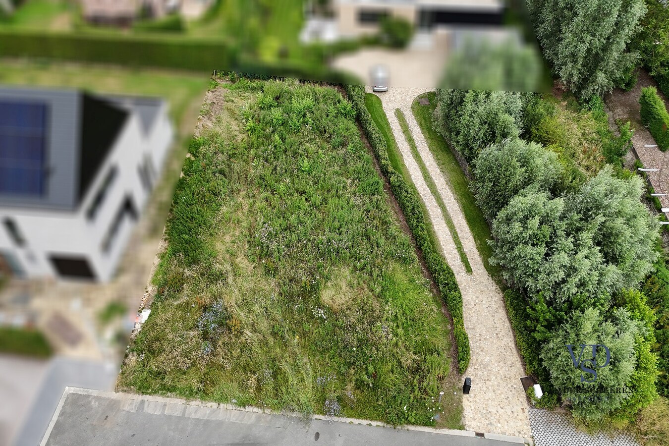 Bouwgrond in rustige, residentiële verkaveling. 