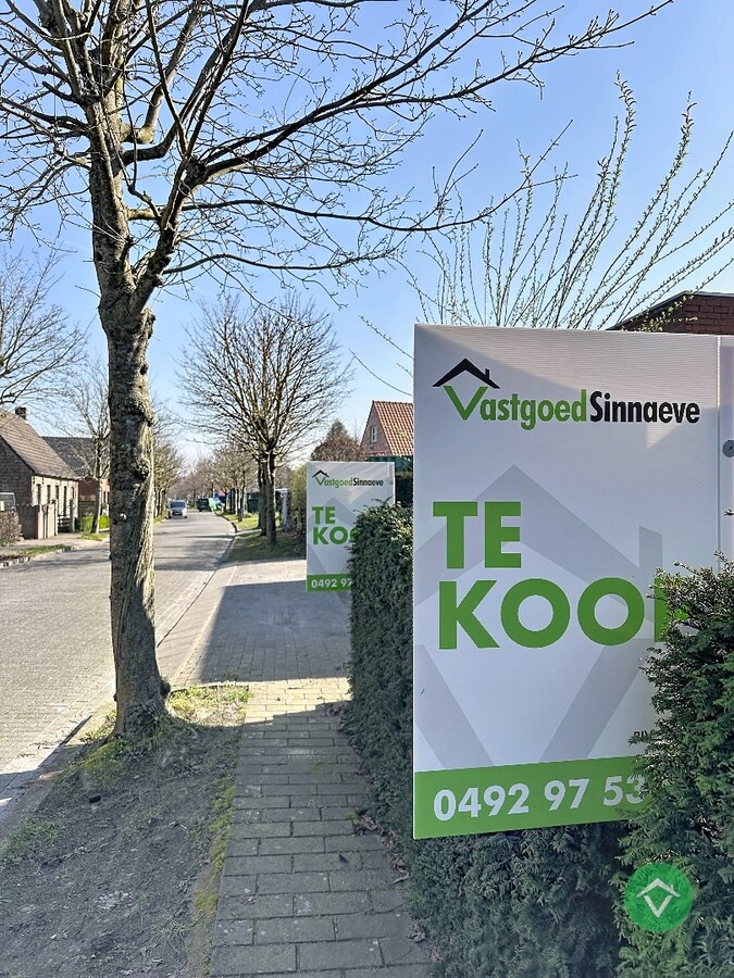 Alleenstaande woning te Jabbeke. 