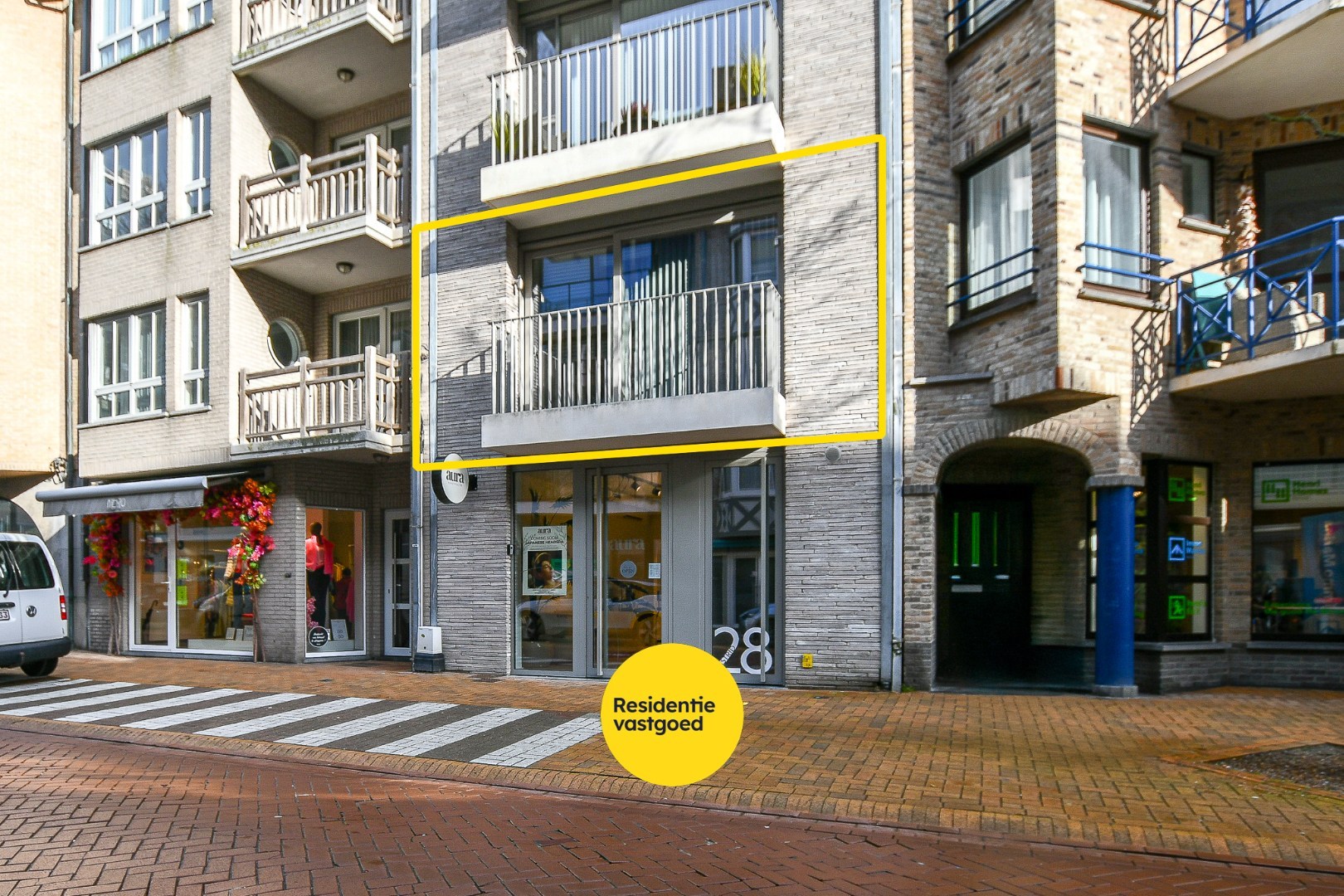 Te huur: Recent en energiezuinig appartement in centrum Wenduine (Kerkstraat) 