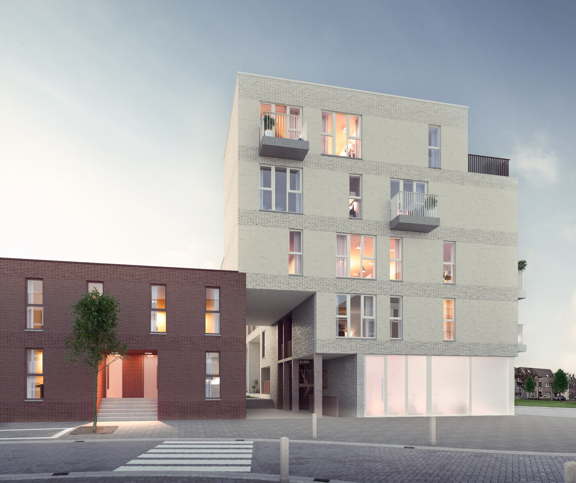 Nieuwbouwproject in rustige woonbuurt te Oostende 