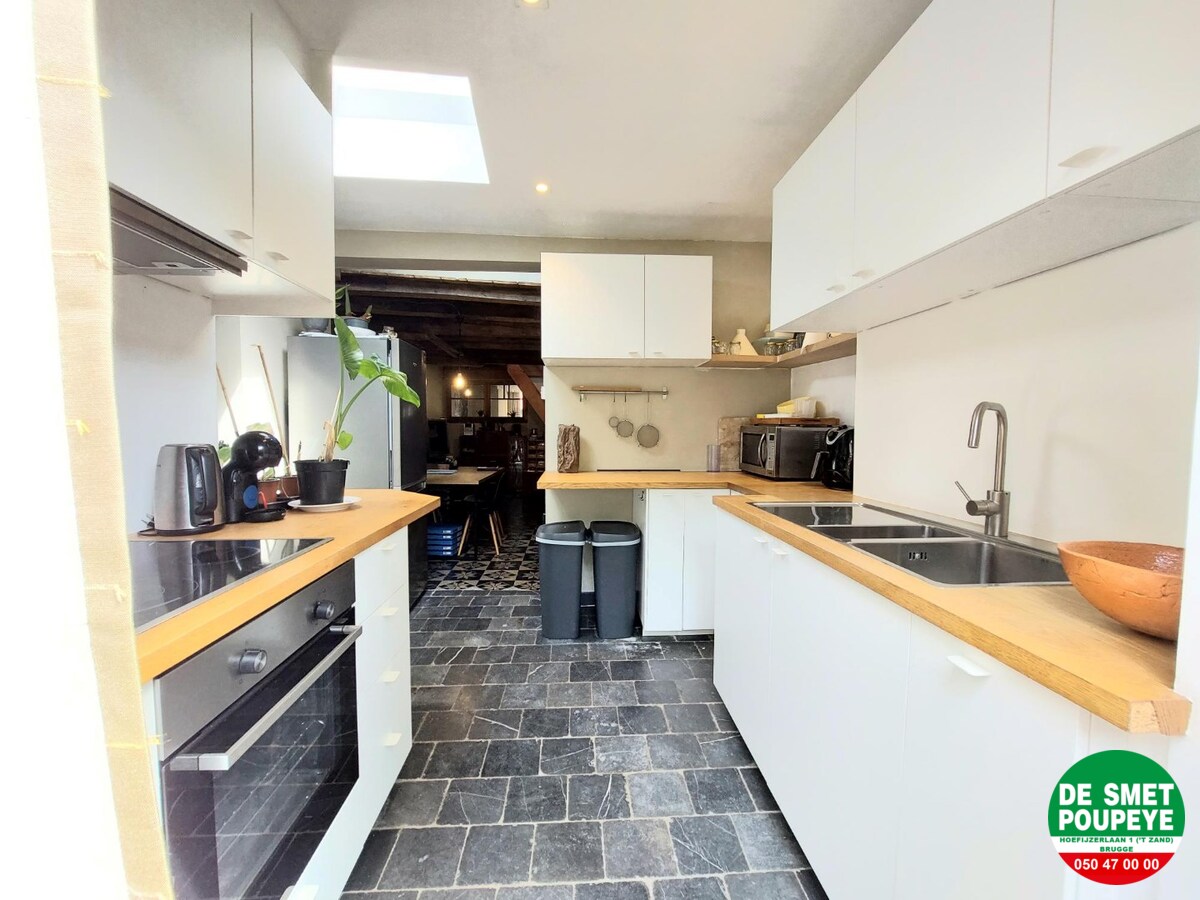 Typisch Brugse woning met stadstuin 