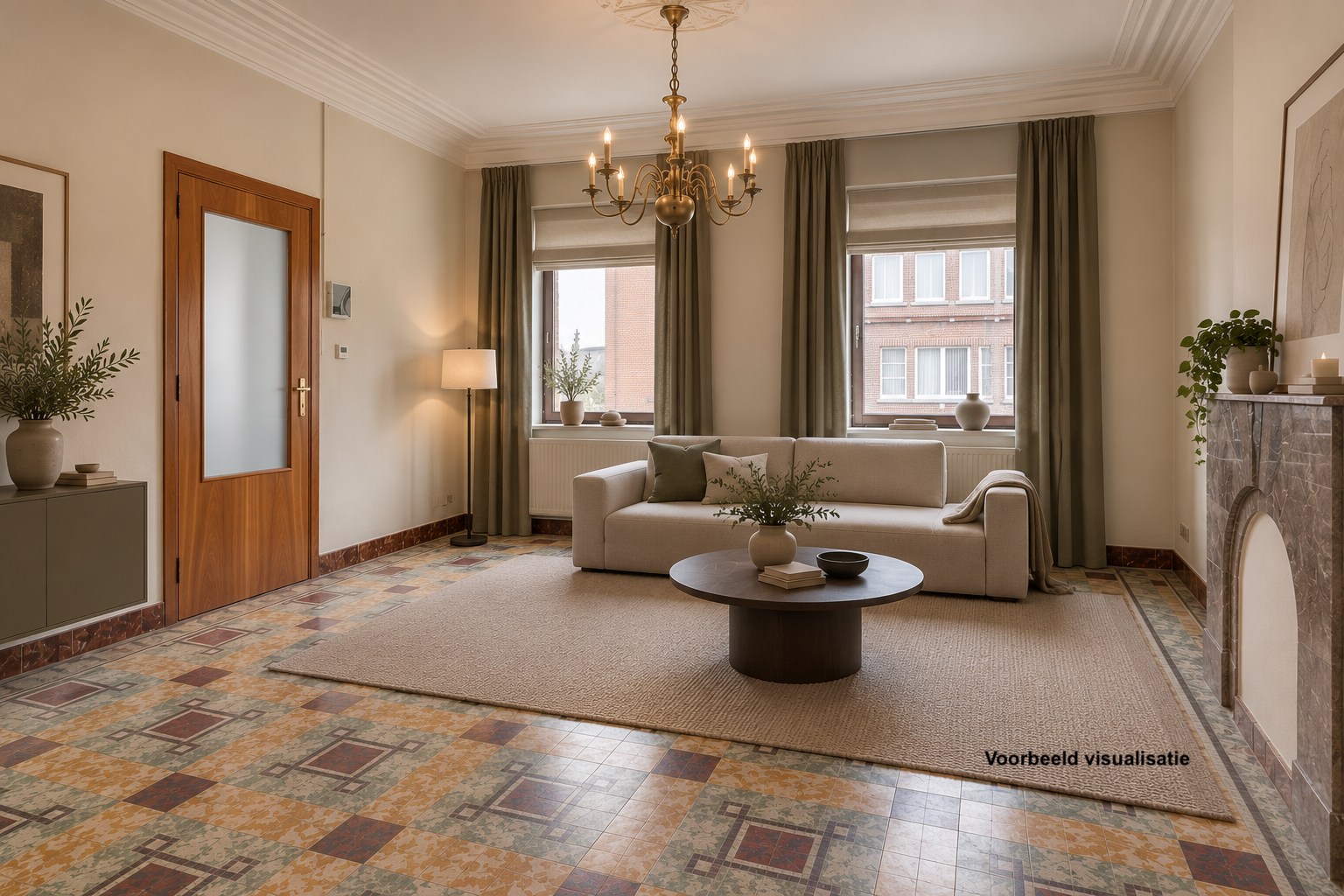 Mogelijkheid om te splitsen in 2 woningen - Half open bebouwing (hoeve) met 5 slaapkamers, tuin, terras en zeer ruime garage in Oorbeek (Tienen)! – EPC 730 kWh/m² - bewoonbare opp. 195 m² 