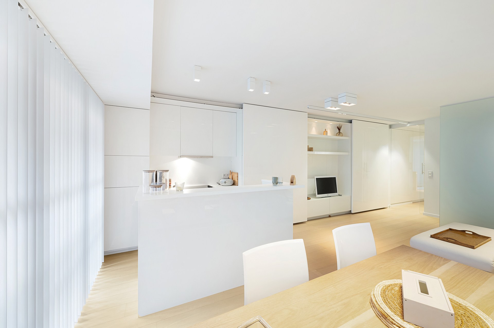 Appartement confortable avec 2 chambres dans un bâtiment récent, situé au centre de l'avenue Fincentlaan à Knokke. 