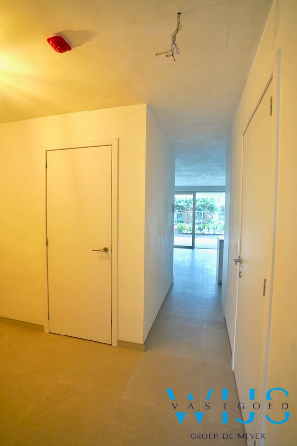 Nieuwbouw gelijkvloers appartement te Wachtebeke ! 