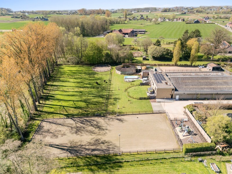 Moderne villa met hippisch complex op 15.856m² 