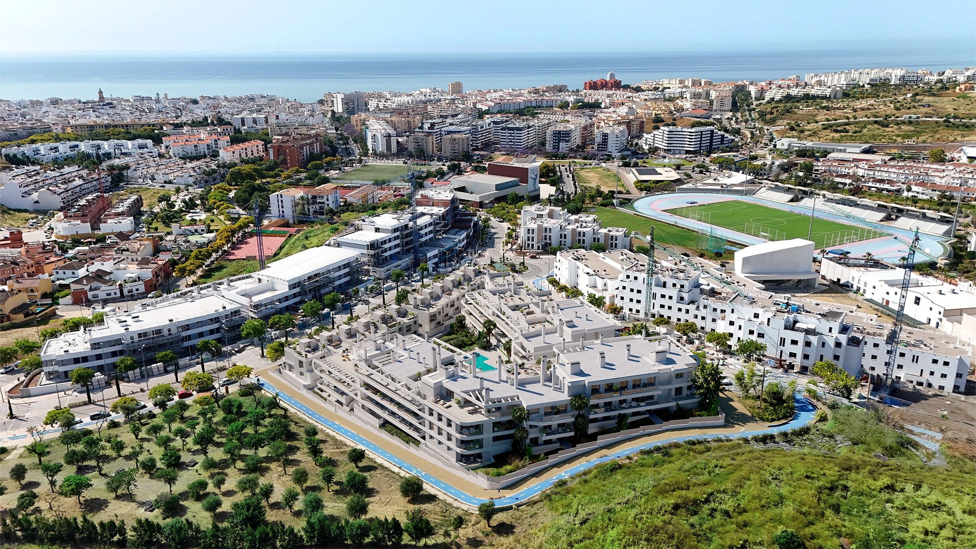 Anna de Estepona -  een eigentijds woonproject gelegen in een rustige en goed bereikbare omgeving van Estepona, op korte afstand van stranden en bruisende stadscentrum. 