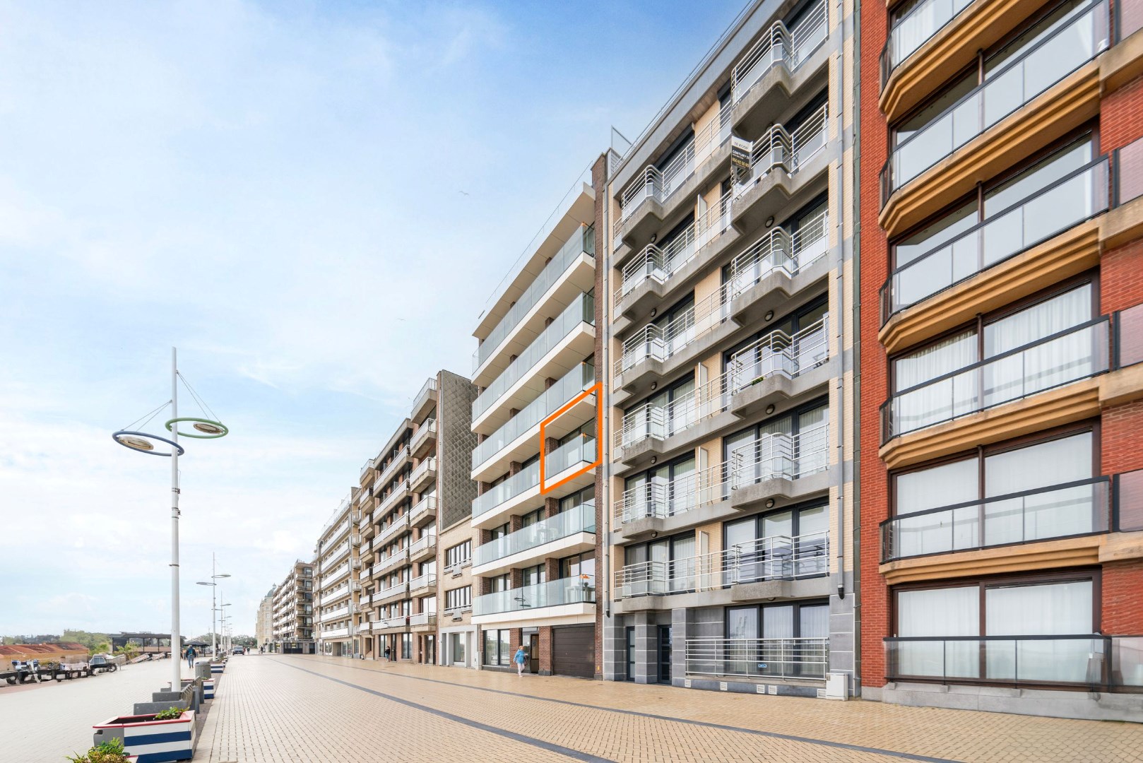 2 slaapkamer op de Zeedijk van Zeebrugge 