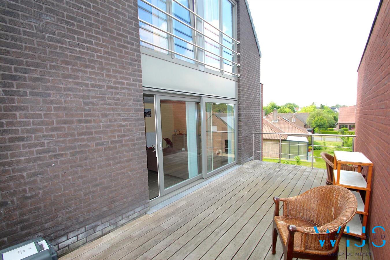 Landelijk gelegen duplexwoning centrum Assenede ! Mooie locatie ! 