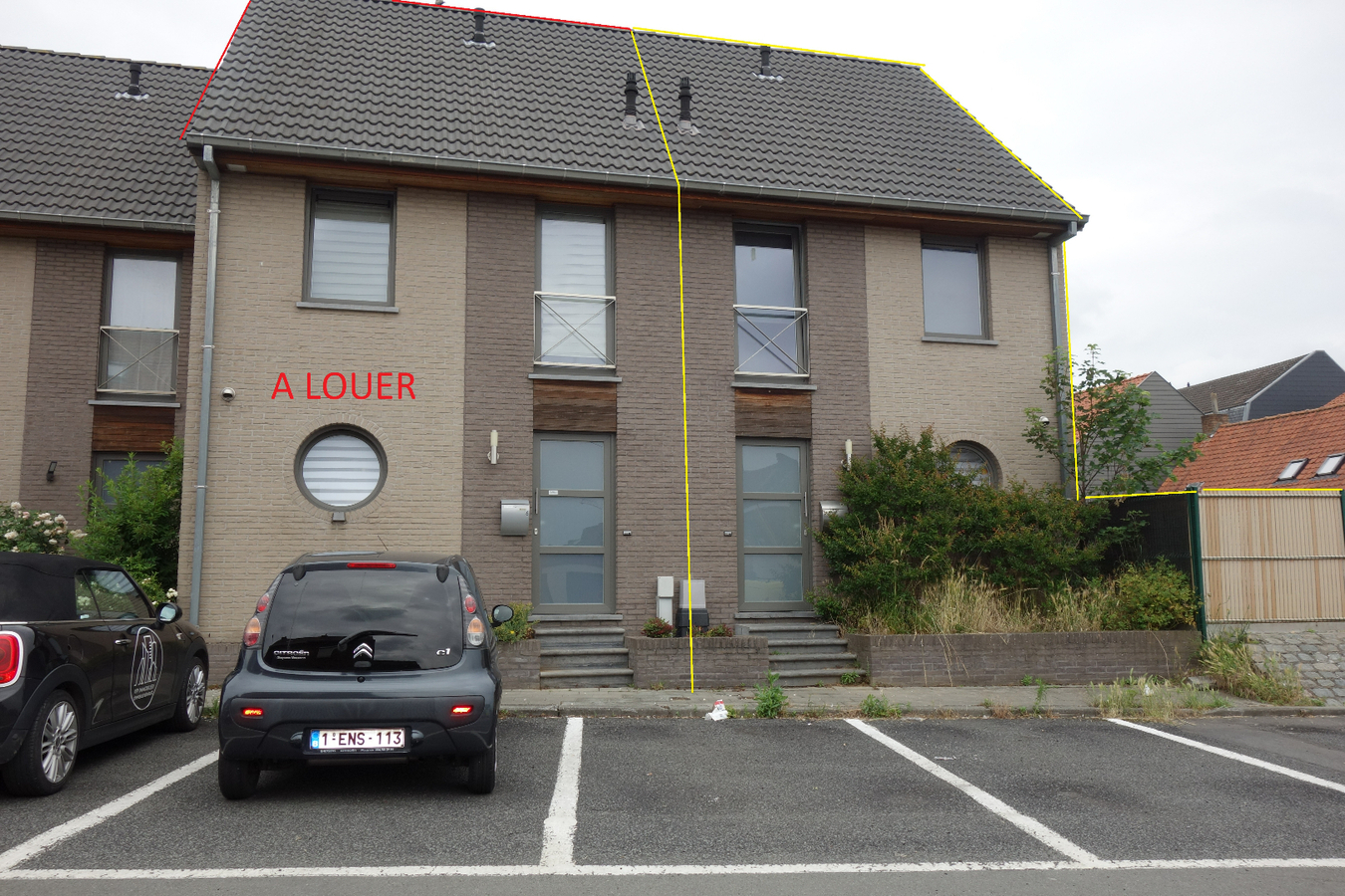 Loué - Maison de ville - Mouscron