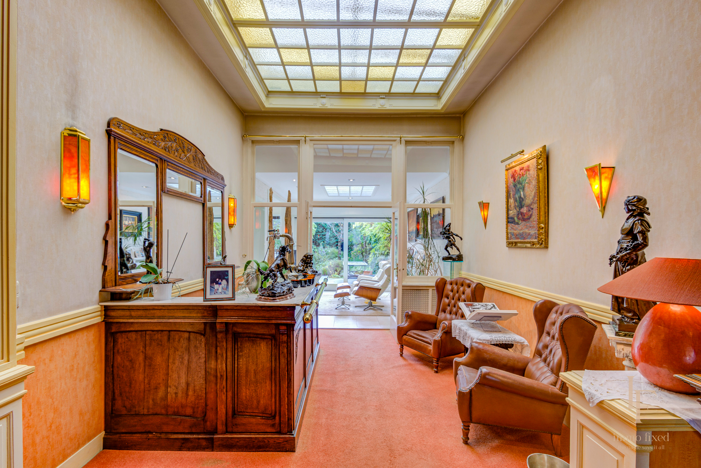 Een uitzonderlijk herenhuis met zes slaapkamers en een zuidgerichte stadstuin in hartje Antwerpen. 