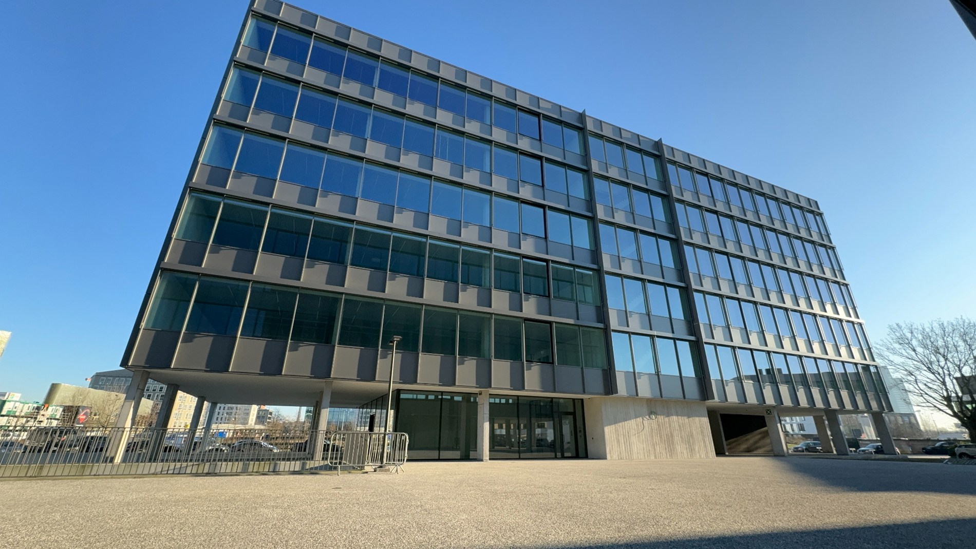 Nieuwbouw kantoren te huur aan The Loop in Gent